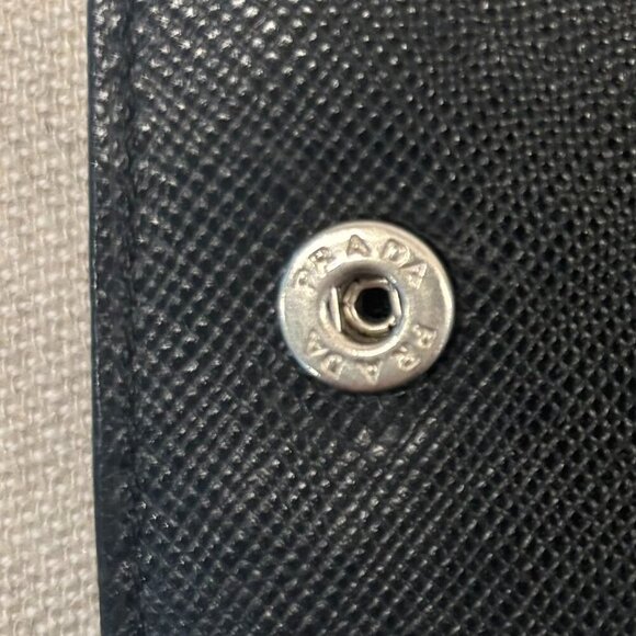 Prada Saffiano Leather Wallet - Black - Picture 8 of 13